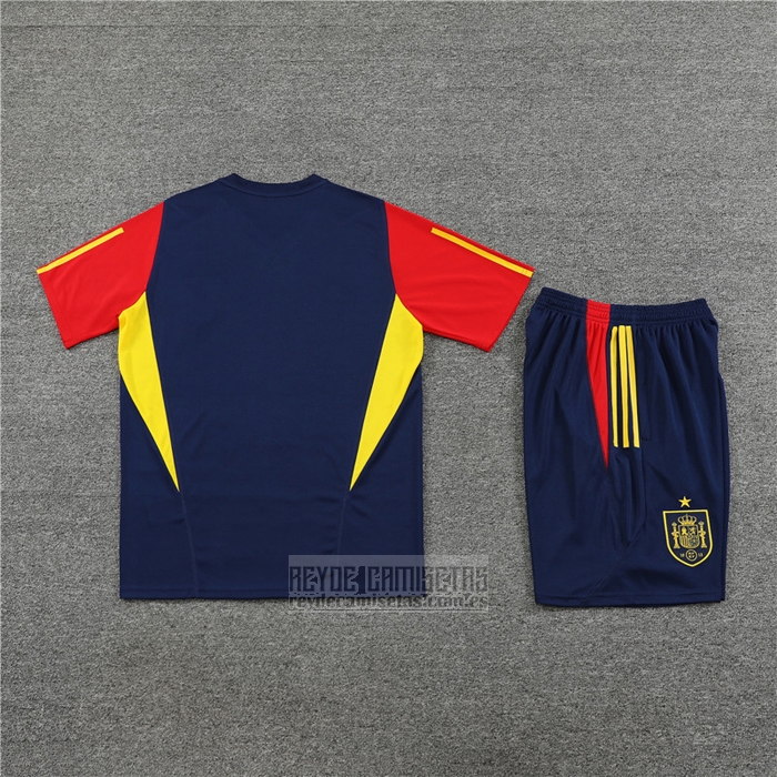 Chandal del Espana Manga Corta 2023-2024 Azul - Pantalon Corto